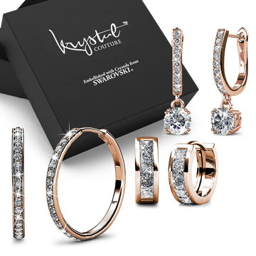 Boxed Timeless Bling Embellished with SWAROVSKI® crystals In Rose Gold