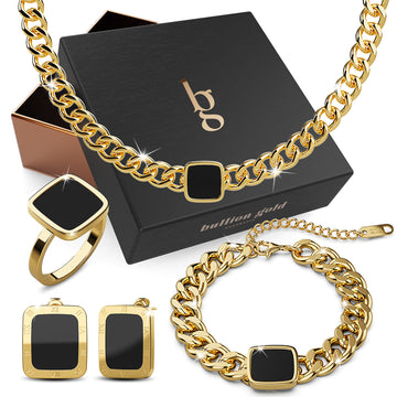 Boxed Fernando Black Full set in Gold