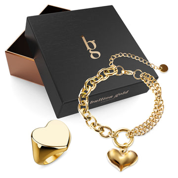 Boxed Heart's Desire Bracelet and Ring Set