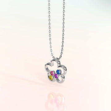 Krystal Couture Krystal Flora Necklace Embellished with Swarovski® Crystals