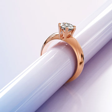Jewel In The Palace Solitaire Ring Embellished With SWAROVSKI® Crystals