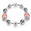 Pandora Inspired Full Set Beaded Charm Bracelet