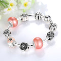 Pandora Inspired Full Set Beaded Charm Bracelet