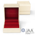 0.85ct. tw. Channeau Diamond Engagement Ring (JAA/NCJV Certified)