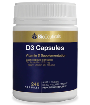 Bioceuticals Vitamin D3 240 Capsules