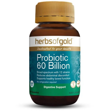 Herbs of Gold Probiotic 60 Billion 60 Capsules