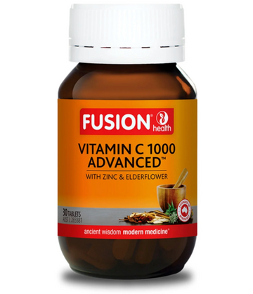 Fusion Health Vitamin C 1000 Advanced 30 Chewable Tablets