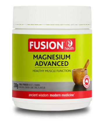 Fusion Health Magnesium Advanced Powder Lemon Lime