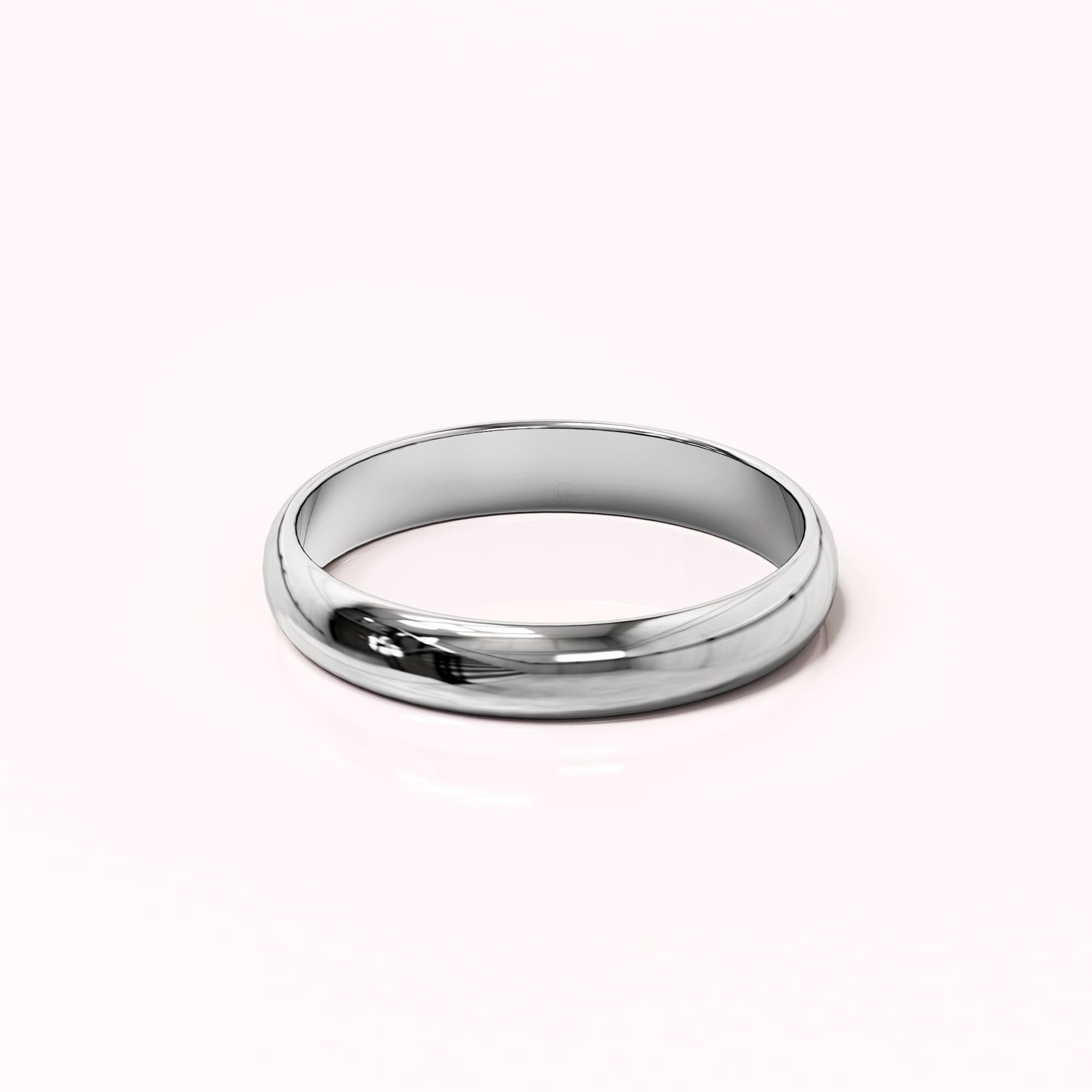 Solid 925 Sterling Silver Russian Wedding Ring
