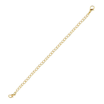 Obsession Necklace Extender Encased in 18k Gold - 150mm