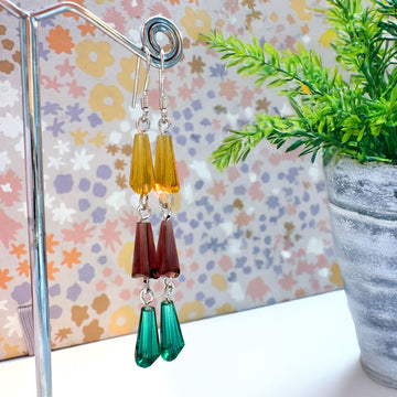 Arabyrd Tier Dangle Earrings