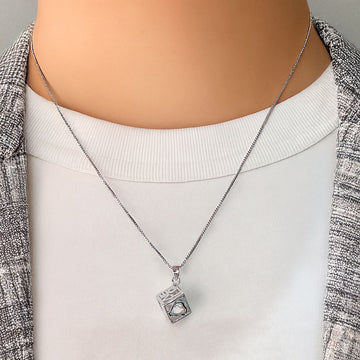 Cubic Love Necklace