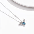 Bee Crystal Blue Necklace Embellished With Swarovski¬Æ Crystals