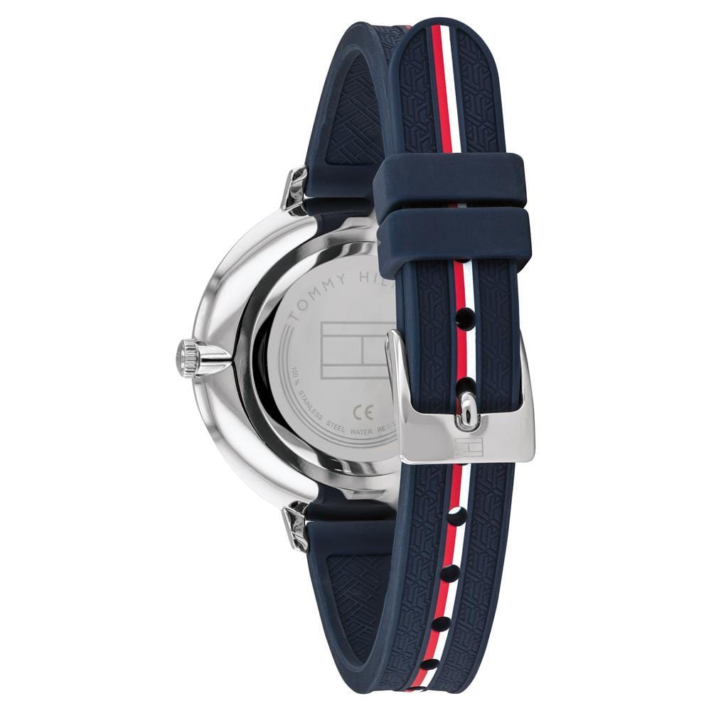 Tommy Hilfiger Navy Silicone Ladies Sports Watch - 1782154 - Brilliant Co