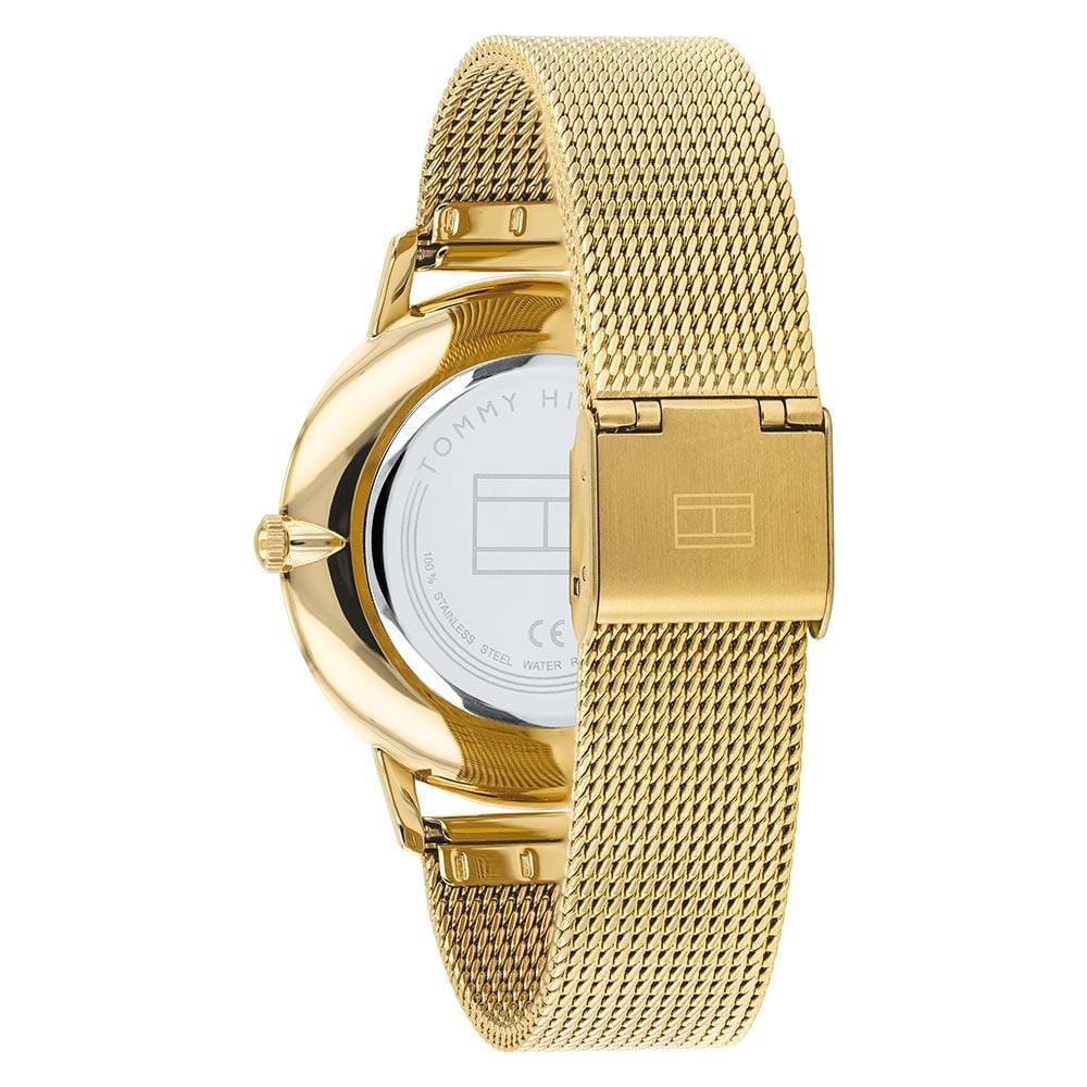 Tommy Hilfiger Classic Gold Mesh Ladies Watch - 1782245 - Brilliant Co