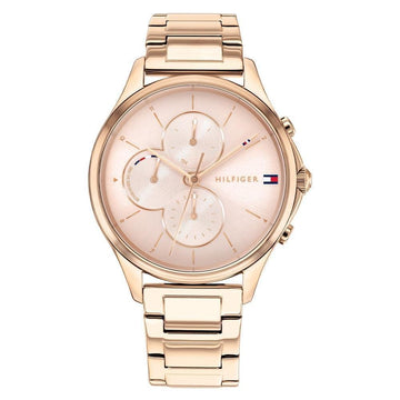 Tommy Hilfiger Carnation Gold Steel Ladies Multi-function Watch - 1782259 - Brilliant Co