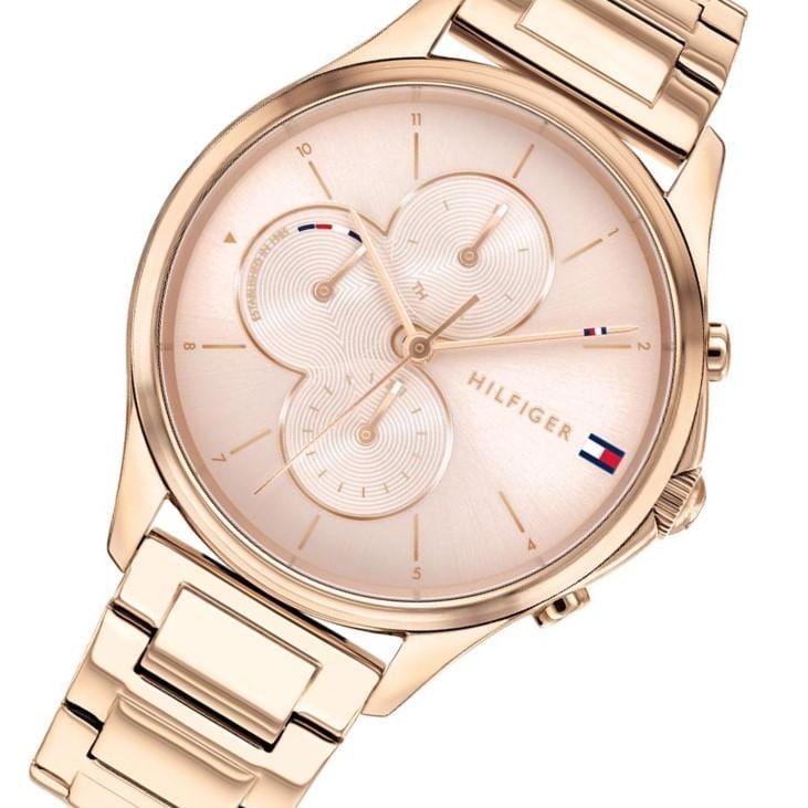 Tommy Hilfiger Carnation Gold Steel Ladies Multi-function Watch - 1782259 - Brilliant Co