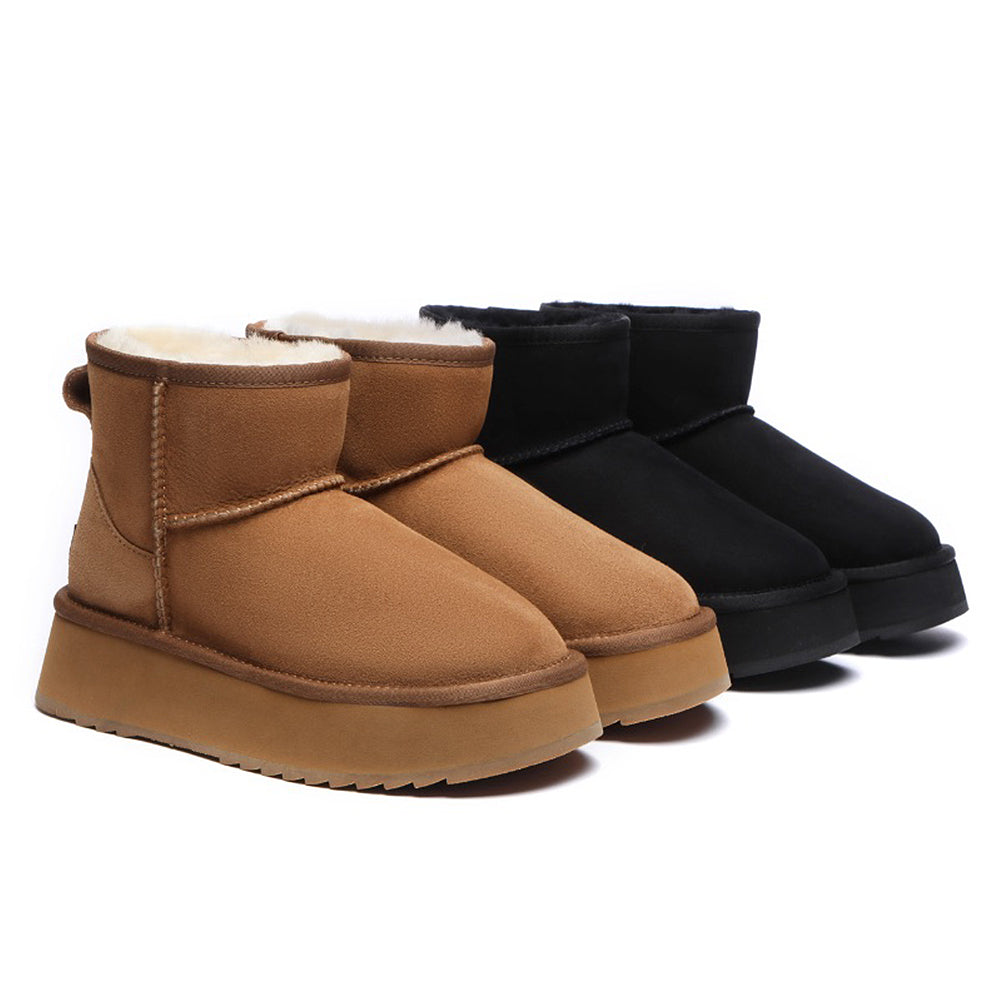 Australian Mini Boot Australian Shepherd® Thick Bottom Mini Classic Boots