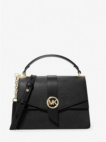 Michael Kors Greenwich Medium Saffiano Leather Satchel