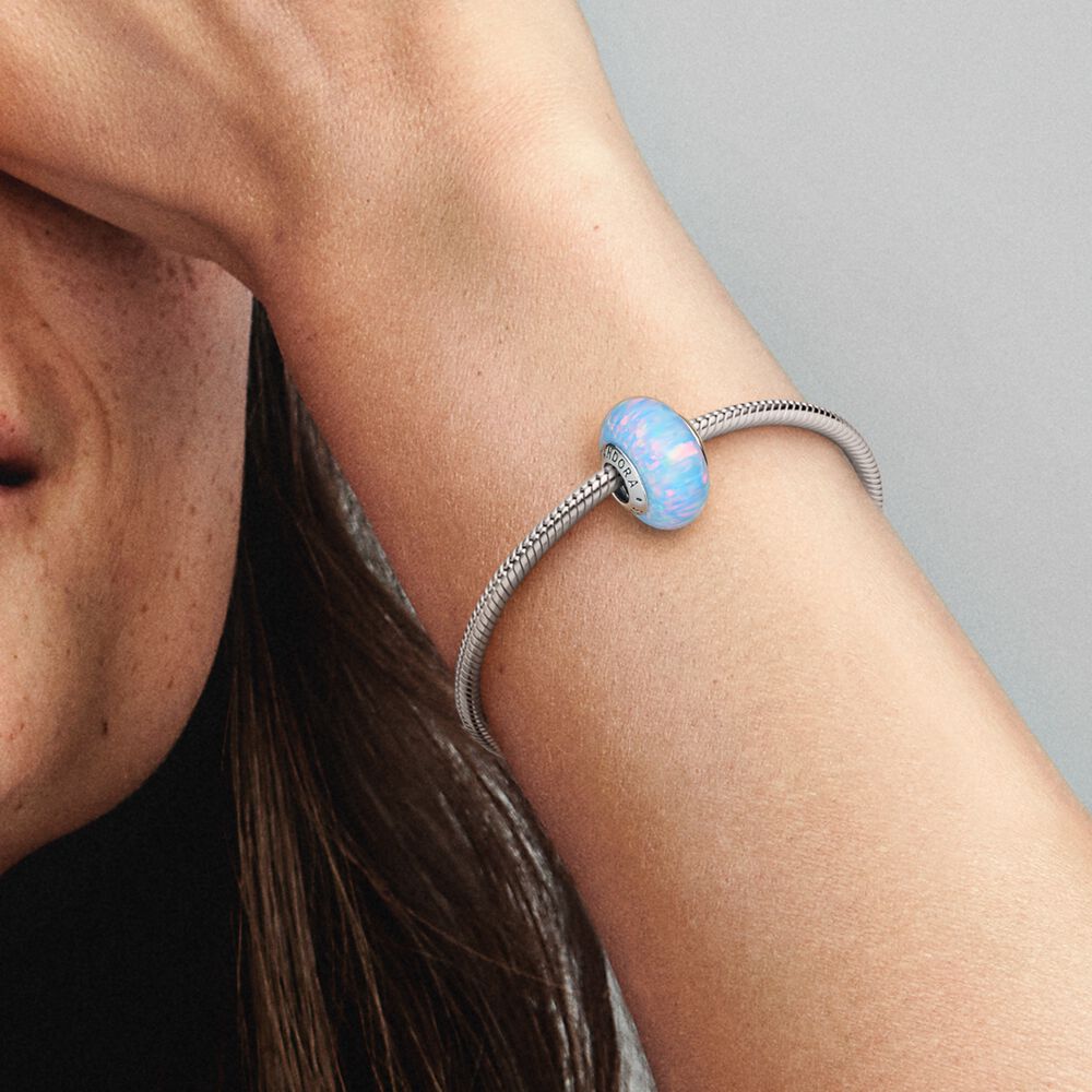 Opalescent Ocean Blue Charm