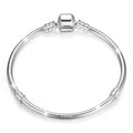 Solid 925 Sterling Silver Created Diamonds Pull Tie Tennis Bracelet