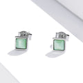 Solid 925 Sterling Silver Clarity in Ocado Stud Earrings