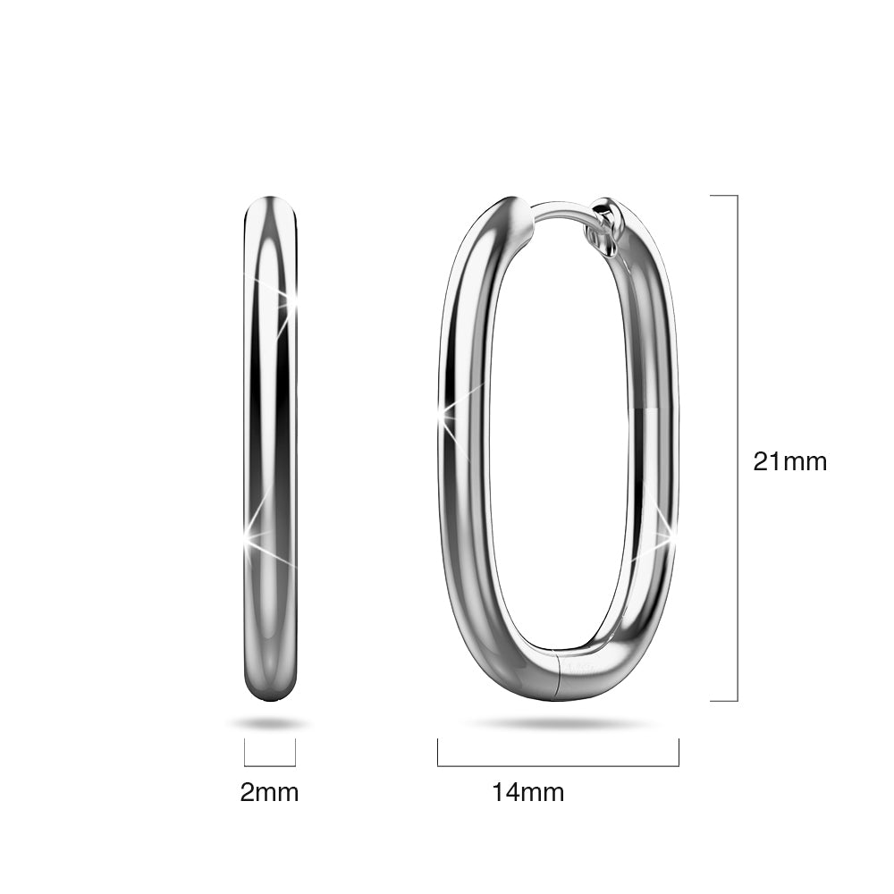 solid-925-sterling-silver-social-oval-huggie-earrings-4