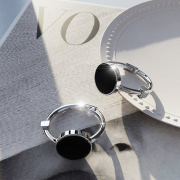 solid-925-sterling-silver-opulent-noir-enamel-huggie-earrings-1