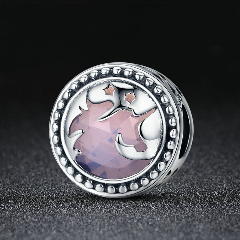 Solid 925 Sterling Silver Fairytale Unicorn Charm