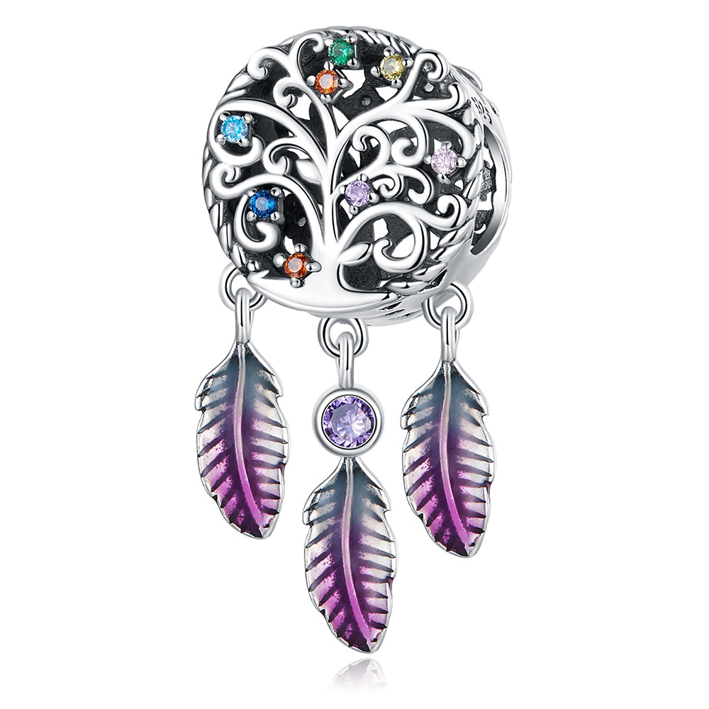 solid-925-sterling-silver-tree-of-life-dream-catcher-charm-2
