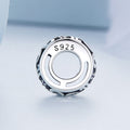 Solid 925 Signature Silver Open Filigree Charm