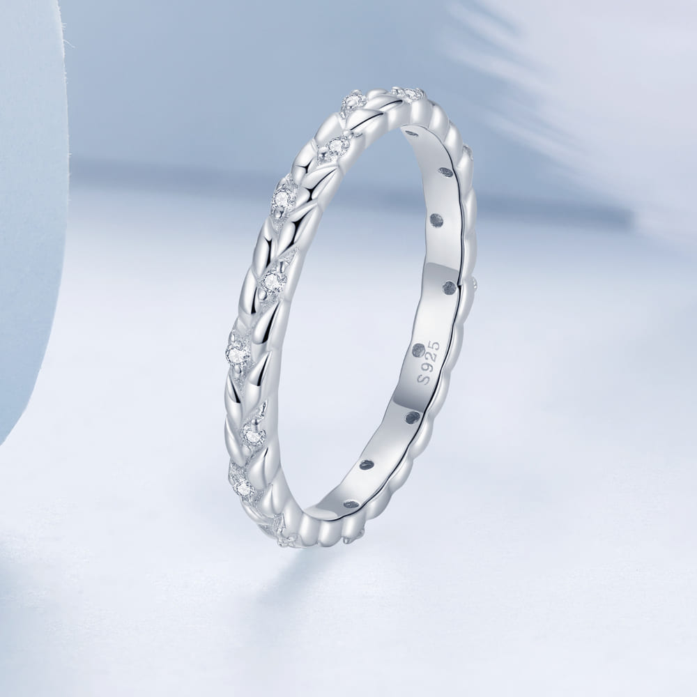 Solid 925 Signature Silver Florentius Ring