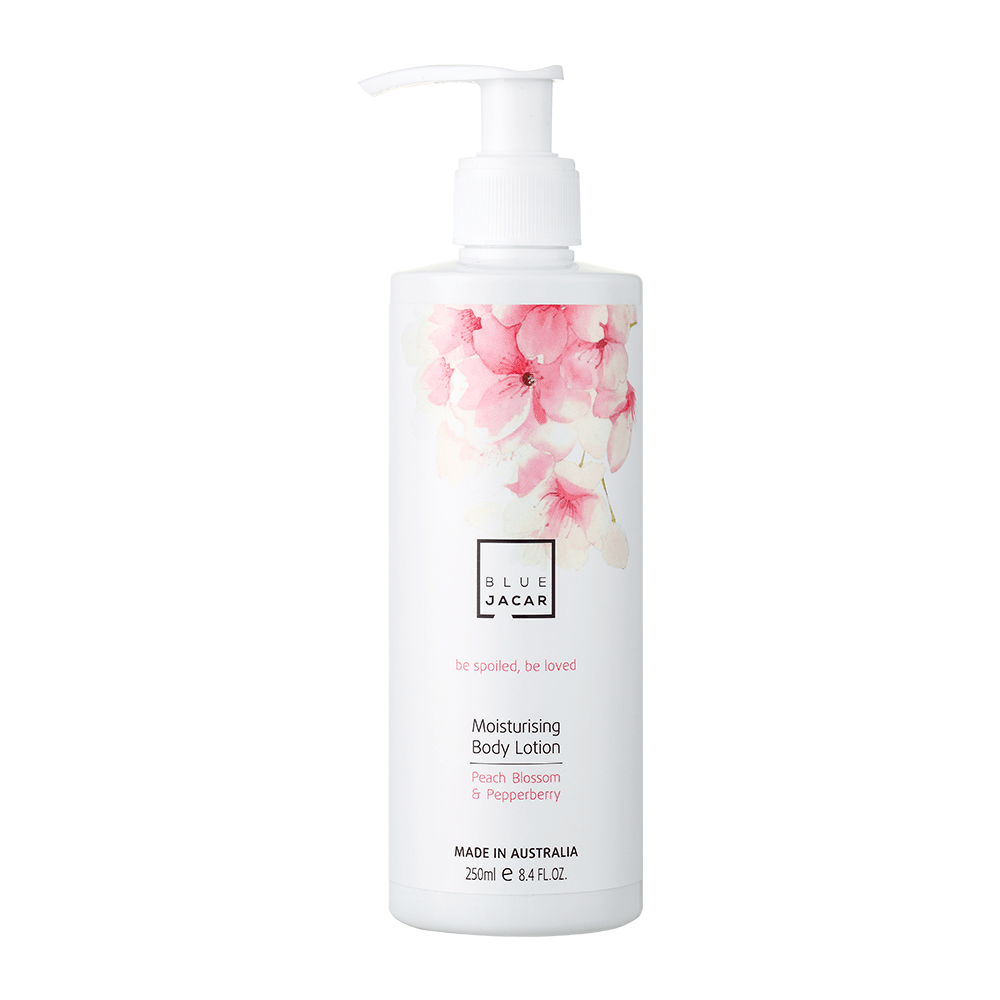 Blue Jacar Be Love - Moisturising Body Lotion Peach Blossom & Pepperberry 250ml - Brilliant Co