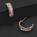 Carlin Bloom Earrings Clear - Brilliant Co