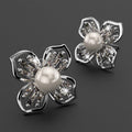 Ivy Bloom Earrings Clear - Brilliant Co