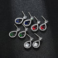 Fenella Bloom Earrings in Sapphire - Brilliant Co