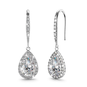 Kate Bloom Earrings Clear - Brilliant Co