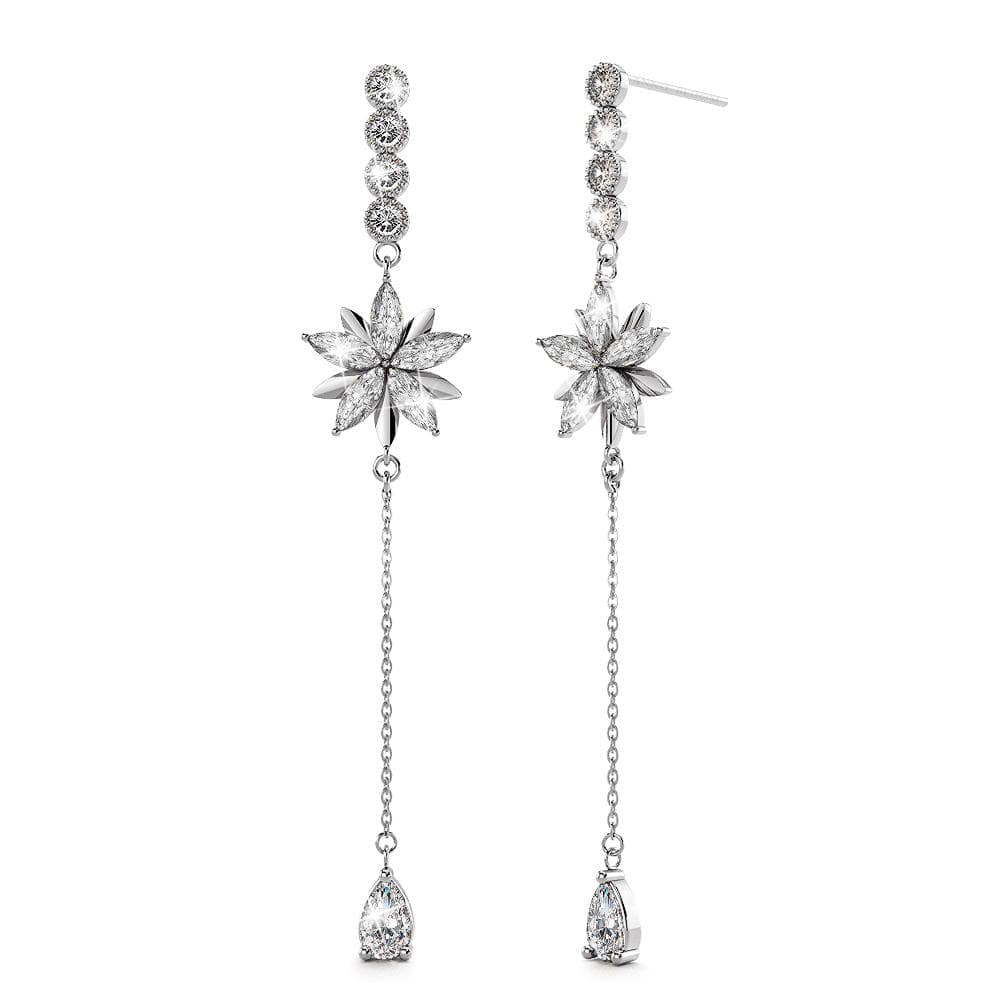 Ida Bloom Earrings Clear - Brilliant Co