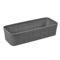 Boxweden IVY WEAVE BASKET 4PC - GREY