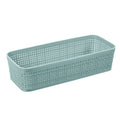 Boxweden IVY WEAVE BASKET 4PC - TEAL