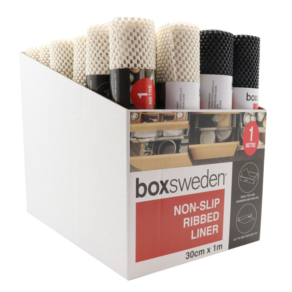 Boxsweden NON SLIP MAT 100X30CM 2 ASSTD IN PDQ 