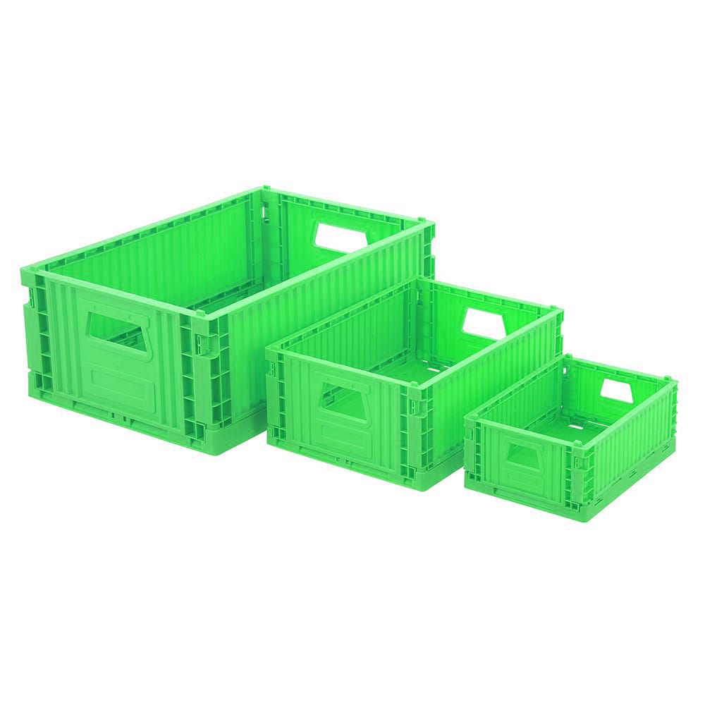 Boxsweden FOLDAWAY CRATE LGE 43X29X16CM 3 ASSTD
