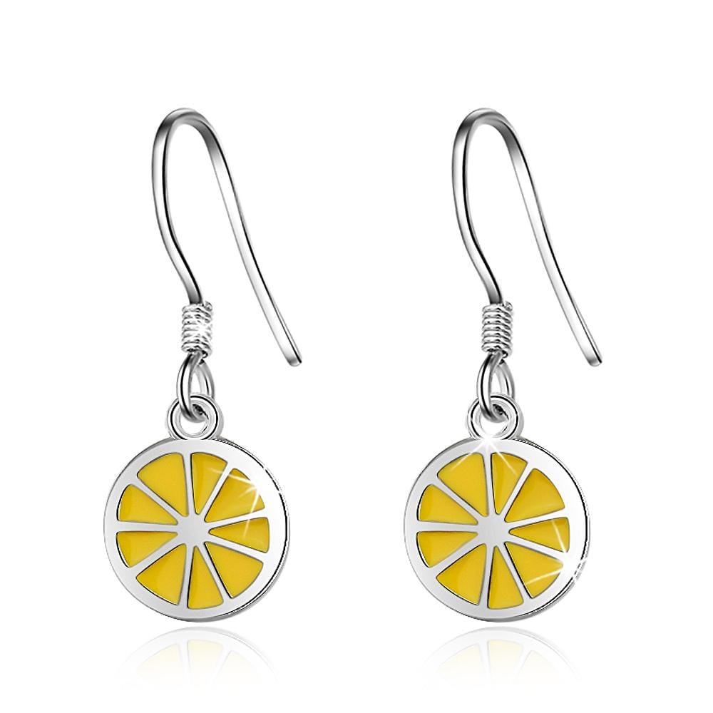 Cute Funky Lemon Earrings - Brilliant Co