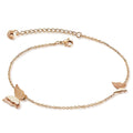 Butterfly Charm Anklet - Brilliant Co