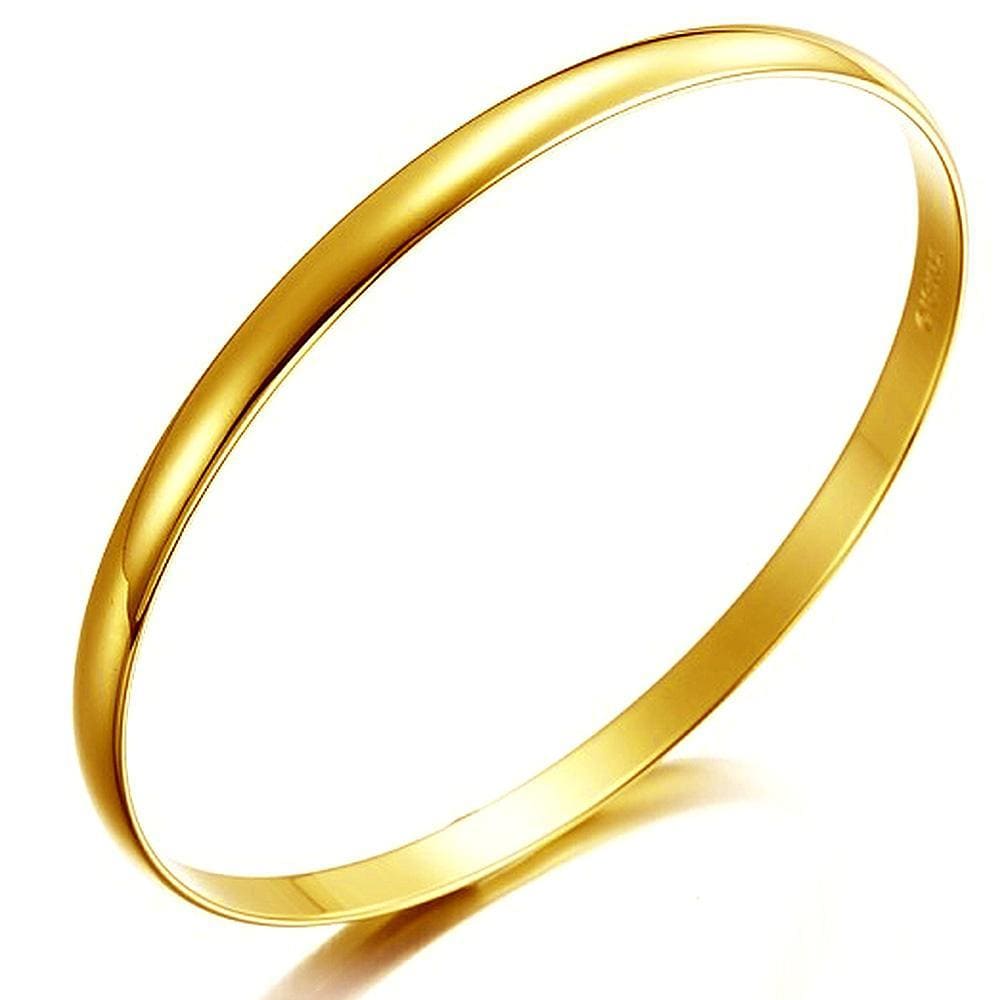 Medium Line Bangle Gold
