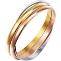 Trifecta Bangle Tri Tone