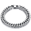 Curb Chain Stainless Steel Bracelet 12mm