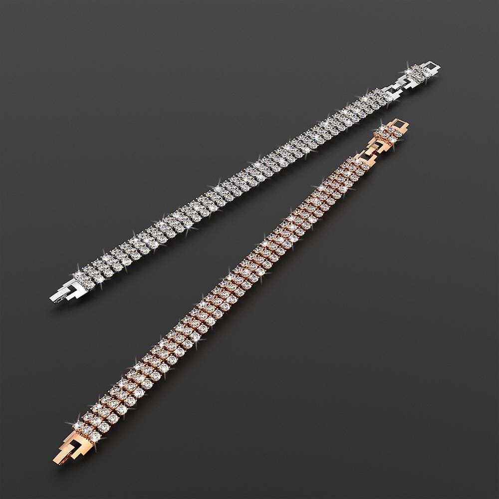 Dynasty Sparkling Zirconia Bracelet