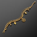 Sapling Bracelet in Gold Layered Steel Jewellery