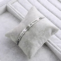 All Things Are Possible Inscriptions Bar Bracelet